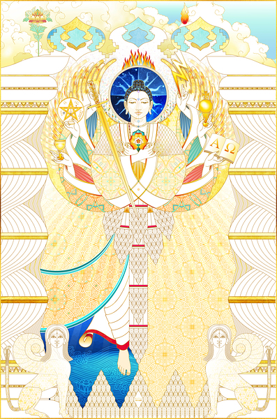 BUDDHA MAITREYA Print