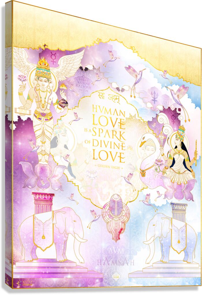 HUMAN LOVE Canvas Print