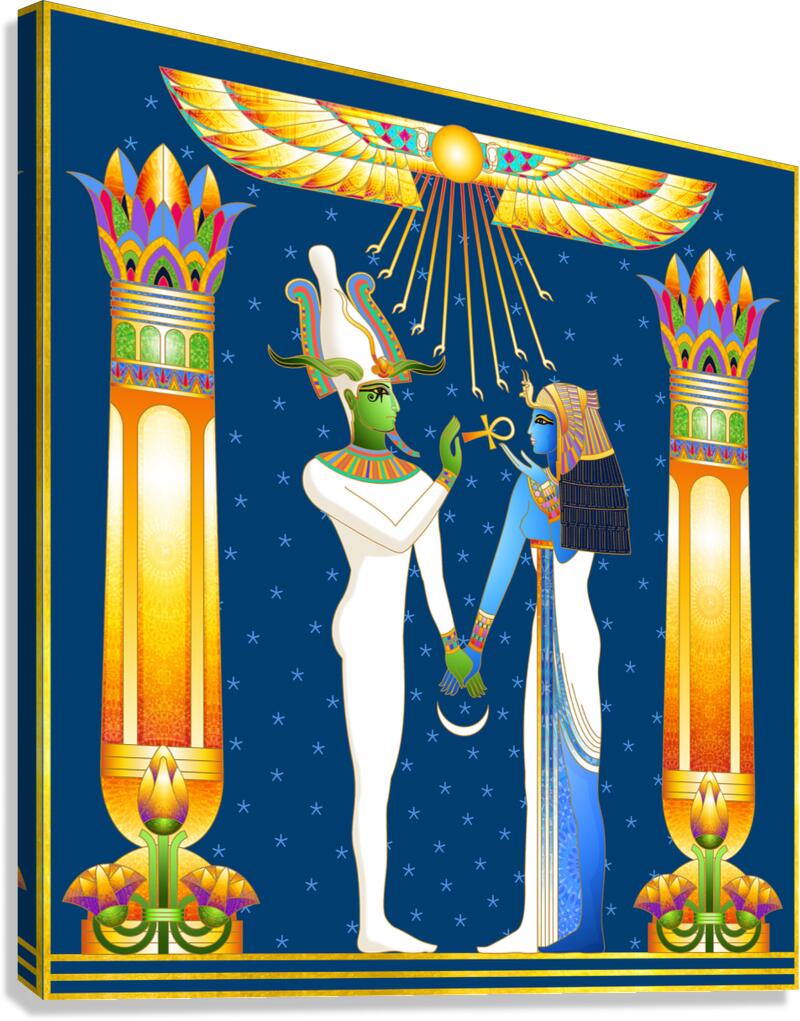 OSIRIS ISIS Canvas Print