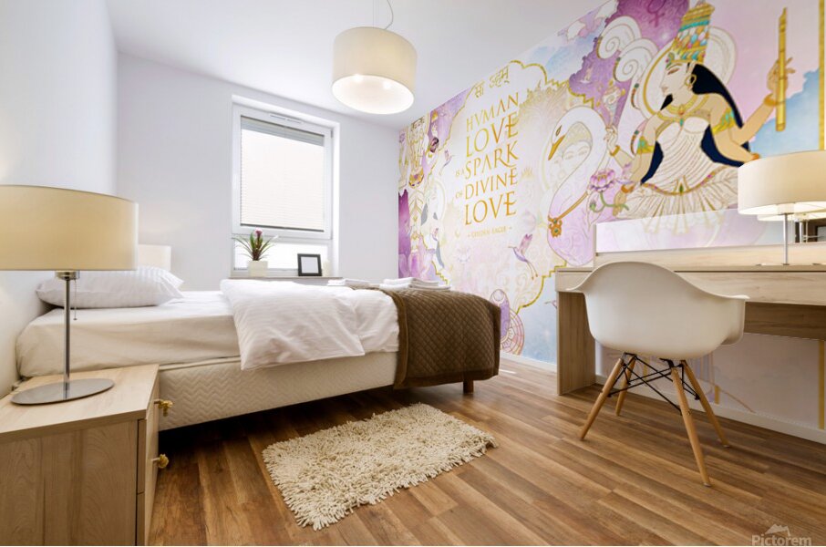 HUMAN LOVE Mural print