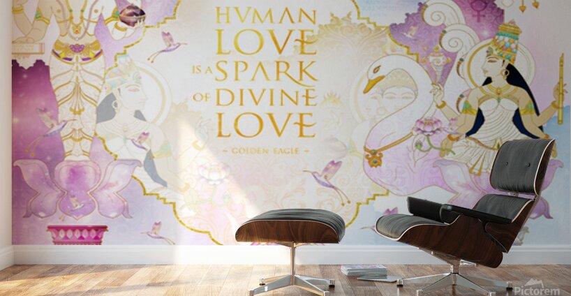 HUMAN LOVE Wall Murals