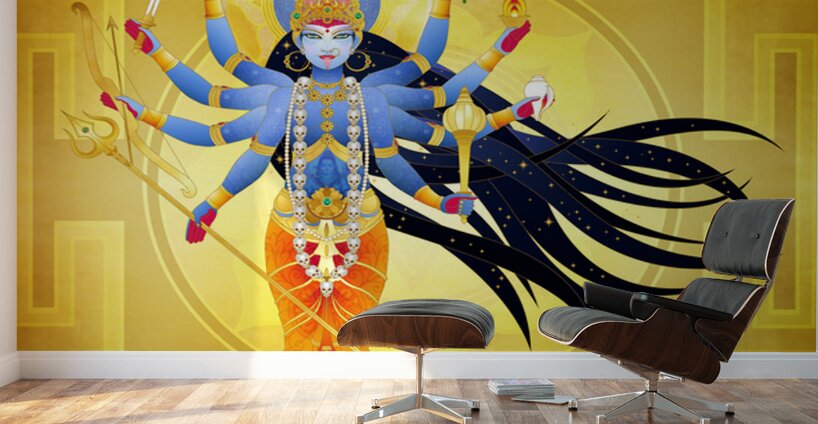 MAHA KALI GOLD Wall Murals