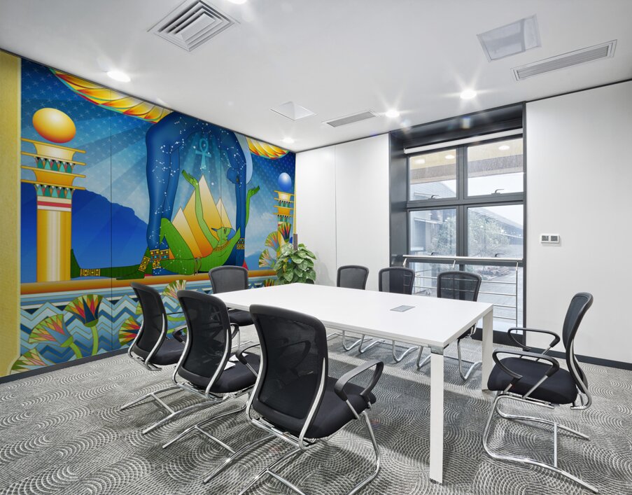 NUIT GEB LOVE Wall Printing