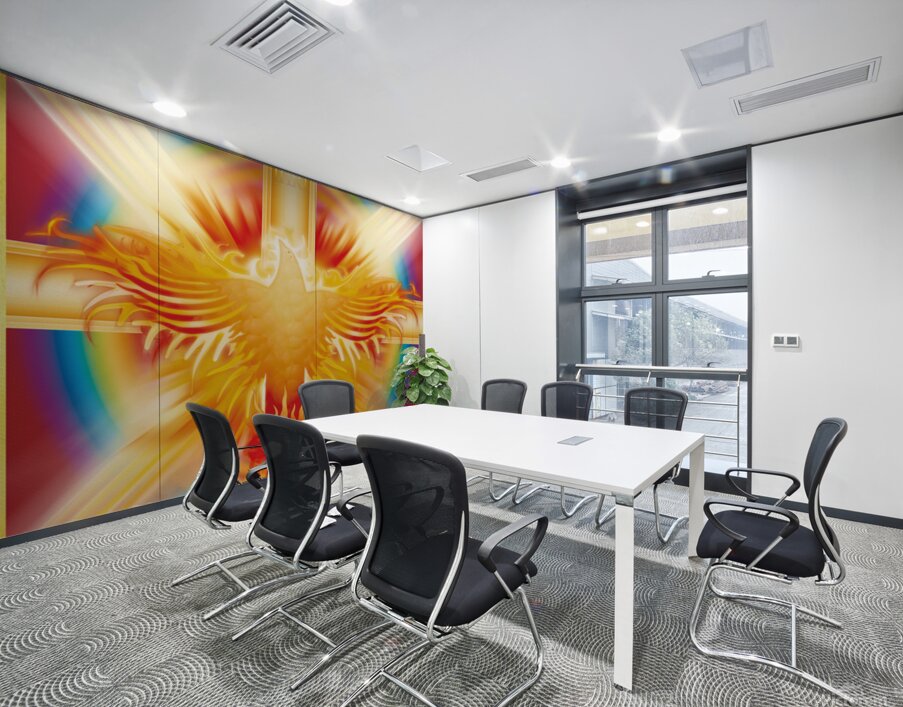 FIRE EAGLE Wall Printing