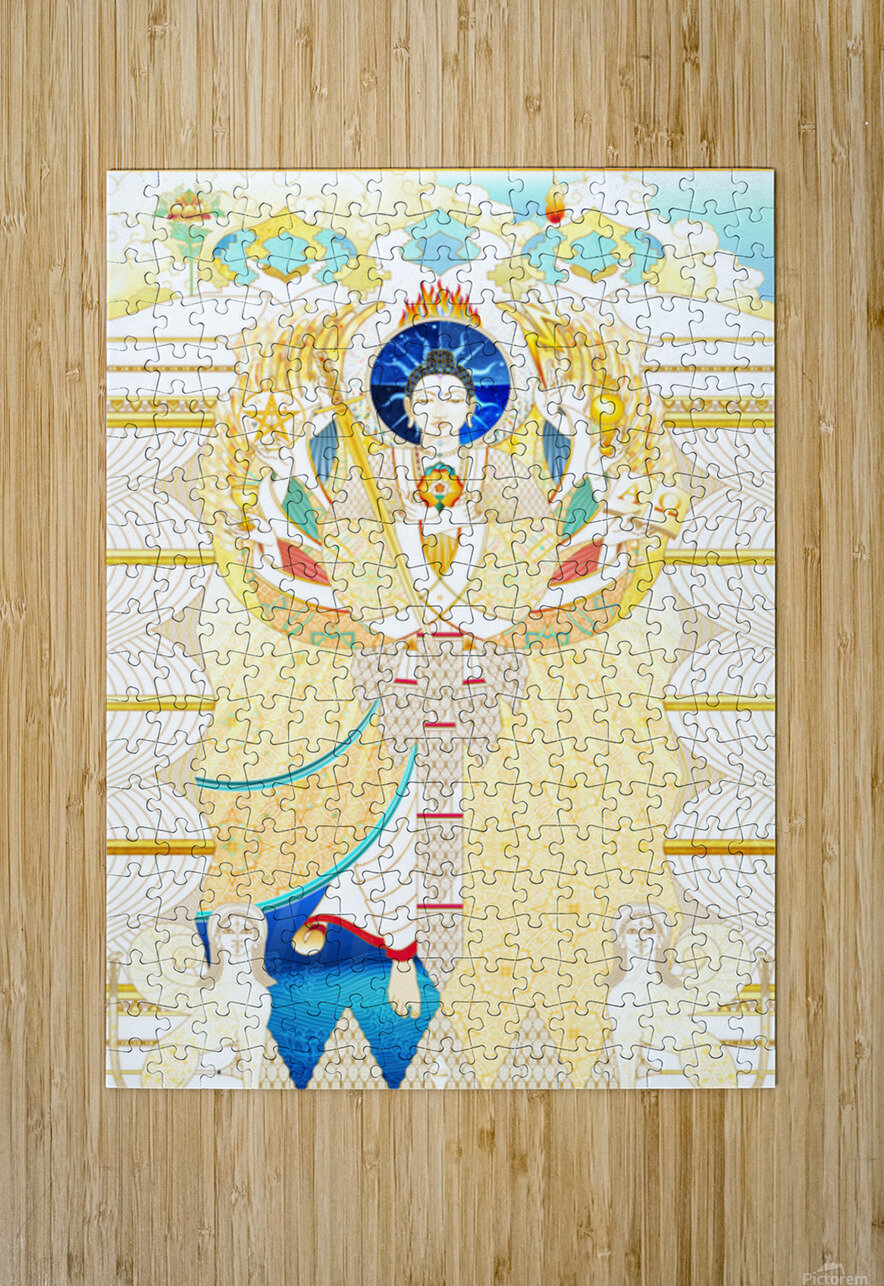 BUDDHA MAITREYA Luce Divina Studios Puzzle printing